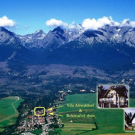 Rekreacny Dom Altwaldorf Vysoke Tatry Villa Stara Lesna Luaran gambar