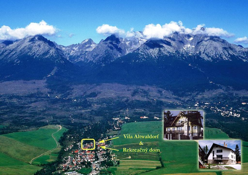 Rekreacny Dom Altwaldorf Vysoke Tatry Villa Stara Lesna Luaran gambar